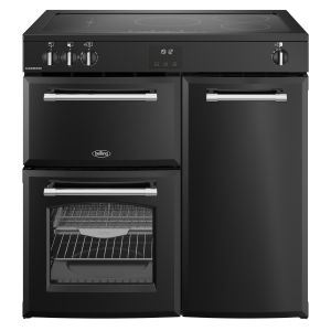 Belling BEL RCA FARMHOUSE 90Ei BLK Farmhouse 90cm Induction Range Cooker in Black