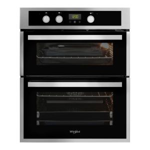 Whirlpool AKL307IX Built Under Catalytic Double Oven in Stainless Steel and Black