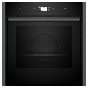 Neff B64CS51G0B N90 Built In Slide & Hide® Catalytic Single Oven in Graphite Grey