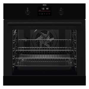 AEG BEB335061B 6000 SurroundCook Built In Single Oven in Black