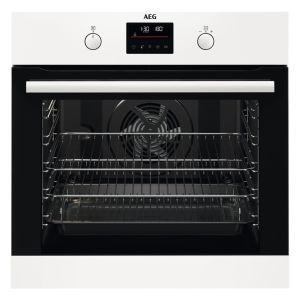 AEG BEB335061W 6000 SurroundCook Built In Single Oven in White