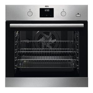 AEG BES35501EM 6000 Built In SteamBake Hydrolytic Oven in Stainless Steel