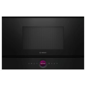 Bosch BFL7221B1B Series 8 Built In 900W Microwave Oven in Black