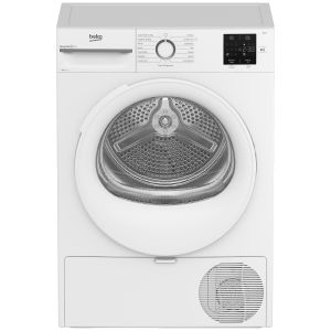 Beko BMN3T3823W Freestanding 8kg Heat Pump Tumble Dryer in White