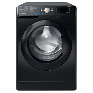 Indesit BWE91496XKVUK Freestanding 9kg 1400rpm Push&Go Washing Machine in Black