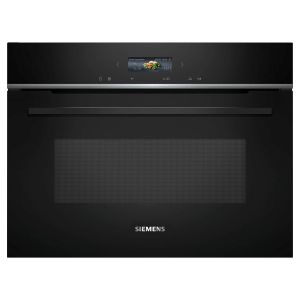 Siemens CE732GXB1B iQ700 Built In Hydrolytic 1000W Microwave with Grill in Black