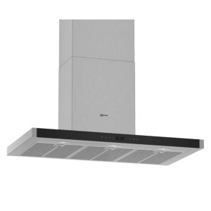 Neff D95BMP5N0B N70 90cm Chimney Cooker Hood in Stainless Steel