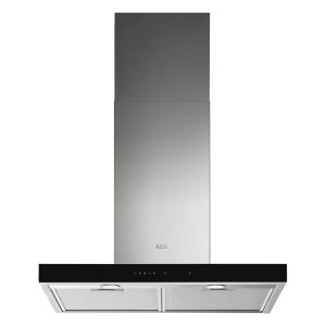 AEG DBE5761HG 9000 Series 70cm Chimney Cooker Hood with Hob2Hood in Stainless Steel