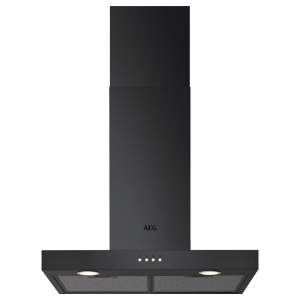 AEG DBX3651R 6000 ExtractionTech 60cm Chimney Cooker Hood in Matte Black