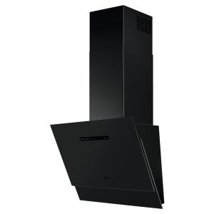 AEG DVE5671HR 9000 SilenceTech Wall Mounted Angled 60cm Cooker Hood in Black