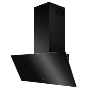 AEG DVX5961HB 8000 Hob2Hood® 90cm Angled Cooker Hood in Black