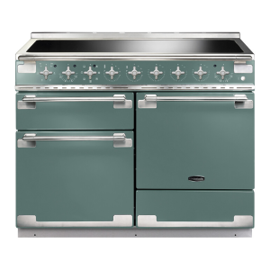 Rangemaster ELS110EIMG Elise 110cm Induction Range Cooker in Mineral Green and Chrome