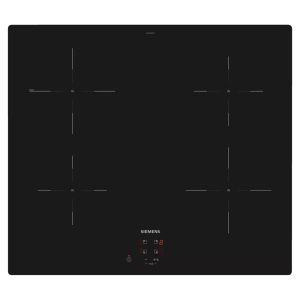 Siemens EU61RAGA5B iQ100 60cm Black Induction Hob with Power Boost