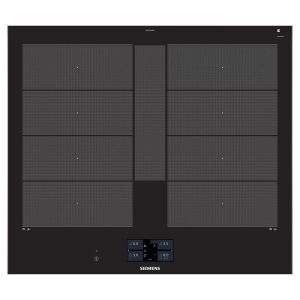 Siemens EX675JYW1E iQ700 60cm 4 Zone Flex Induction Hob with Stainless Steel Trim