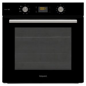 Hotpoint FA4S541JBLGH Built In Gentle Steam Single Oven in Black