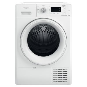 Whirlpool FFTM118X2UK Freestanding FreshCare 8kg Heat Pump Tumble Dryer in White