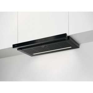 AEG GDP866PB 8000 Perfect Illumination 60cm Telescopic Cooker Hood in Black