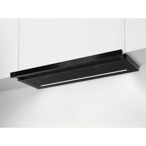 AEG GDP869PB 8000 Perfect Illumination 90cm Telescopic Cooker Hood in Black