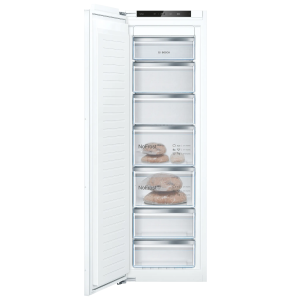 Bosch GIN81VEE0G Series 4 Integrated In Column Frost Free Freezer with Fixed Hinge Door