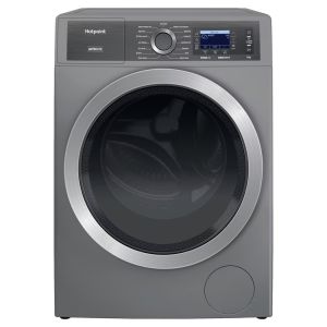 Hotpoint H809ADSGPOWERUK Freestanding 10kg 1400rpm GentlePower Washing Machine in Silver