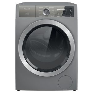 Hotpoint H899ADSGPOWERUK Freestanding 9kg 1400rpm GentlePower Washing Machine in Silver