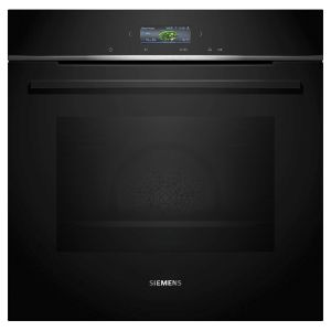 Siemens HB732G1B1B iQ700 Built In Hydrolytic Single Oven in Black