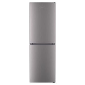 Hotpoint HBTNF60182XUK Freestanding Frost Free 50/50 Fridge Freezer in Silver Inox