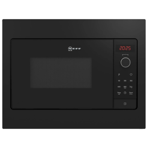 Neff HLAWG25S3B N30 Built In Microwave Oven in Black