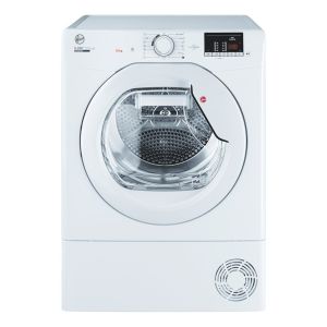 Hoover HLEC10DE Freestanding 10kg Condenser Tumble Dryer in White