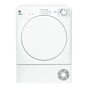 Hoover HLE C8LF Freestanding 8kg Condenser Tumble Dryer in White