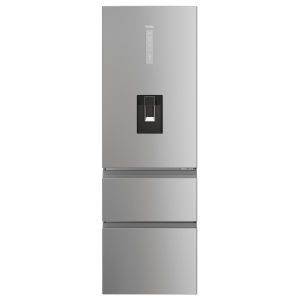 Haier HTW5618DWMG 3D 60 Series 5 Freestanding No Frost 60/40 Fridge Freezer in Silver