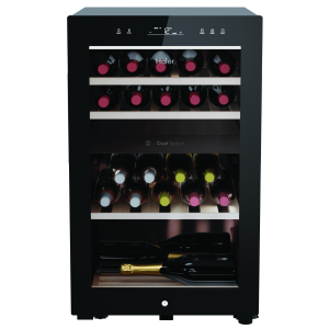 Haier HWS42GDAU1 Bank 50 Series 7 Freestanding Under Counter 50cm Wine Cooler in Black