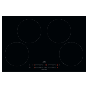 AEG IKX84401CB 3000 80cm 4 Zone Hob2Hood® Black Induction Hob