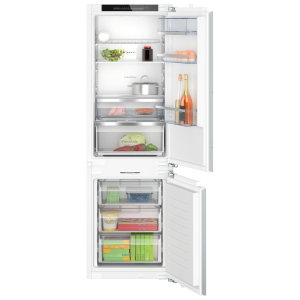 Neff KI7863DD0G N70 Integrated Frost Free 60/40 Fridge Freezer with Fixed Hinge Door