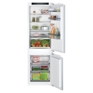 Bosch KIN86VFE0G Series 4 Integrated Frost Free 60/40 Fridge Freezer with Fixed Hinge Door Fixing