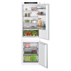 Bosch KIN86VSE0G Serie 4 Integrated Frost Free 60/40 Fridge Freezer with Sliding Hinge Door Fixing