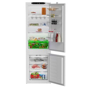 Blomberg KNE4554EVI Integrated Frost Free 70/30 Fridge Freezer with Sliding Hinge Door Fixing