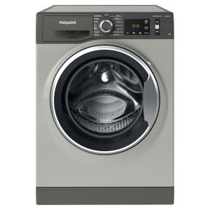 Hotpoint NM11948GCAUK Freestanding ActiveCare 9kg 1400rpm Washing Machine in Graphite