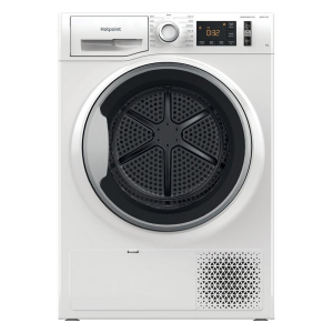 Hotpoint NTSM1192SKUK Freestanding 9kg Heat Pump ActiveCare Tumble Dryer in White