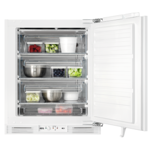 AEG OAB6I82EF 6000 Built Under Freezer with Fixed Hinge Door