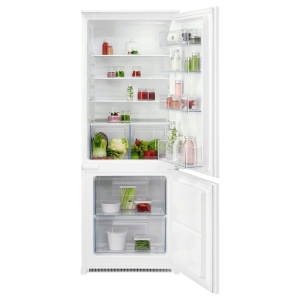 AEG OSC5S14ES Integrated 144cm Low Frost 60/40 Fridge Freezer with Sliding Hinge Door