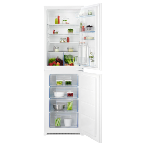 AEG OSC5S185ES 5000 ColdSense Integrated Low Frost 50/50 Fridge Freezer with Sliding Hinge Door