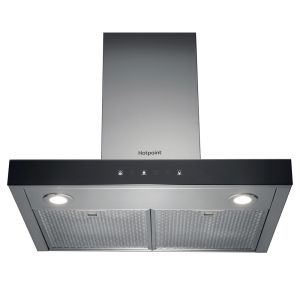 Hotpoint PHBS68FLTIX1 60cm Chimney Cooker Hood in Stainless Steel