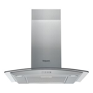 Hotpoint PHGC64FLMX 60cm Chimney Cooker Hood Stainless Steel