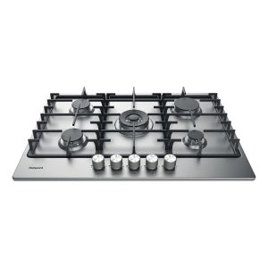 Hotpoint PPH75GDFIXUK 75cm 5 Burner Gas Hob in Stainless Steel