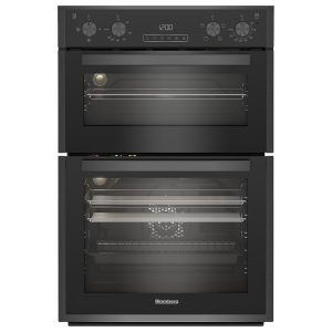 Blomberg RODN9202DX Built In Catalytic Double Oven in Dark Steel