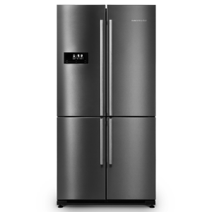 Rangemaster RSXS21DI/C American Frost Free Fridge Freezer in Dark Inox and Chrome