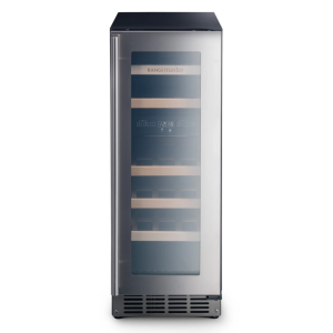 Rangemaster RWC3018SS/ Freestanding Under Counter 30cm Dual Zone Wine Cooler in Stainless Steel