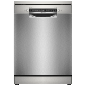 Bosch SMS4EKI06G Series 4 Freestanding Silence Plus Full Size Dishwasher in Silver Inox