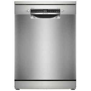 Bosch SMS4EMI06G Series 4 Freestanding Silence Plus Dishwasher in Silver Inox